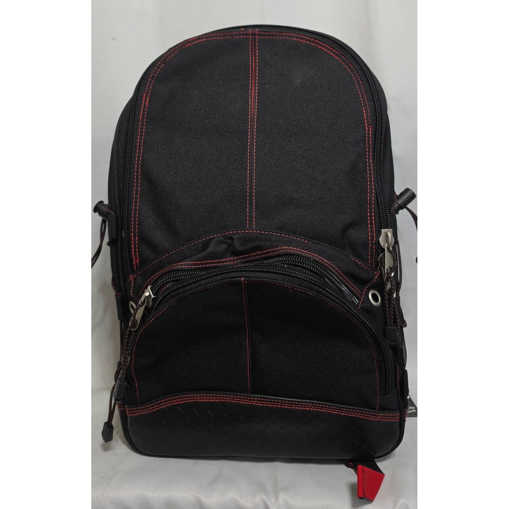 Vintage Marlboro Gear 99 Backpack Black Red Stitching Goin to the Ranch NWT